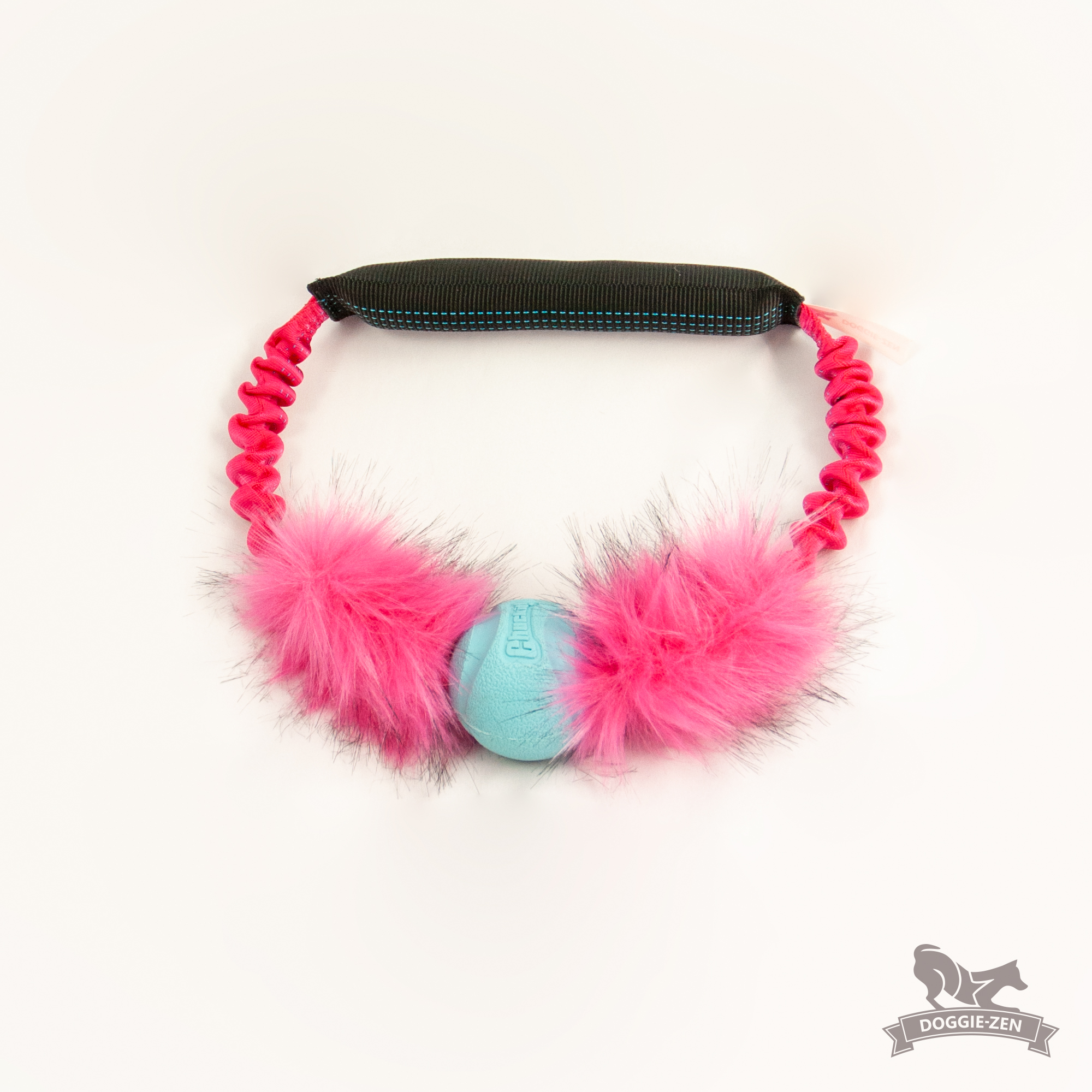 Bungee Fake Fur Tube Ring with Chuckit - 8