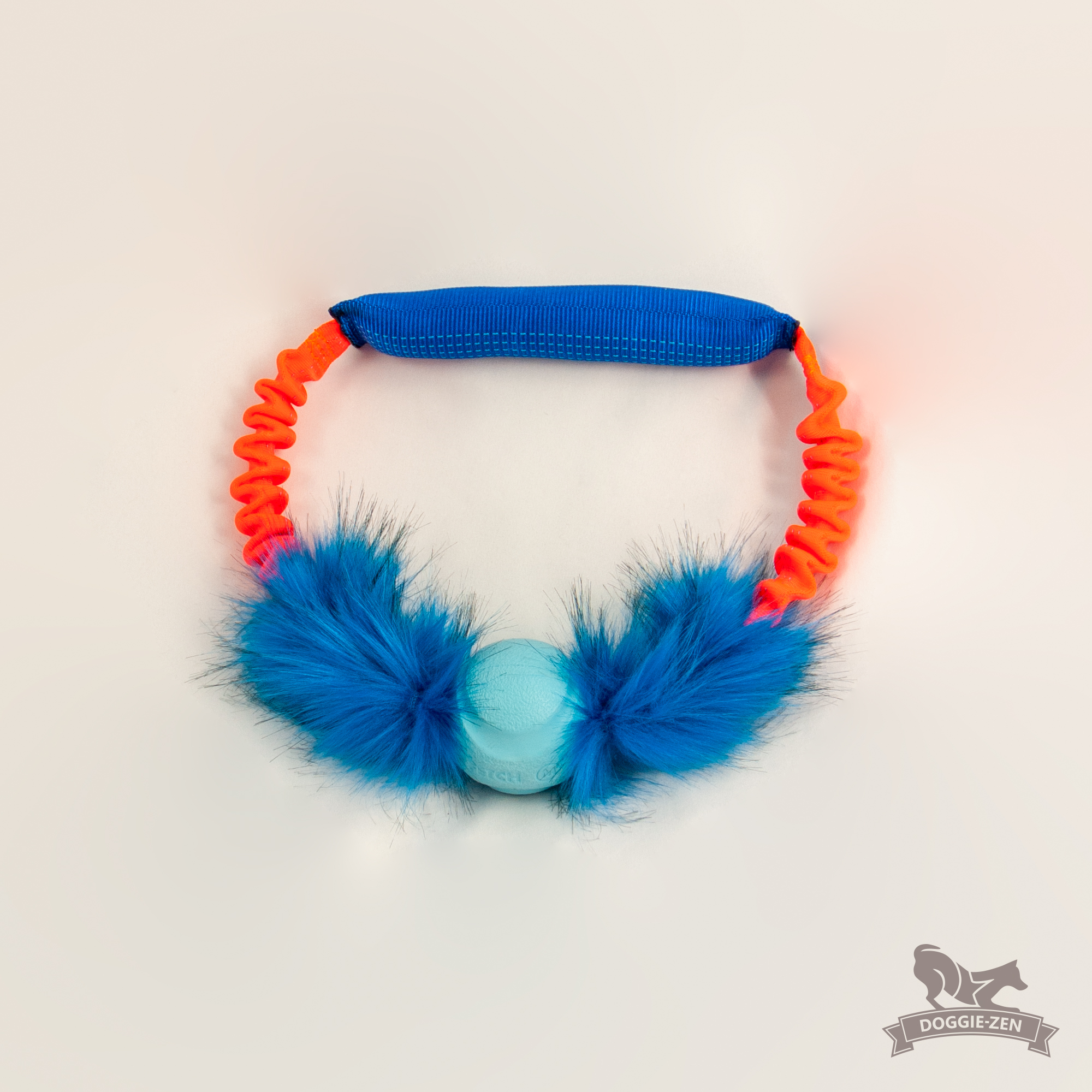 Bungee Fake Fur Tube Ring with Chuckit - 9