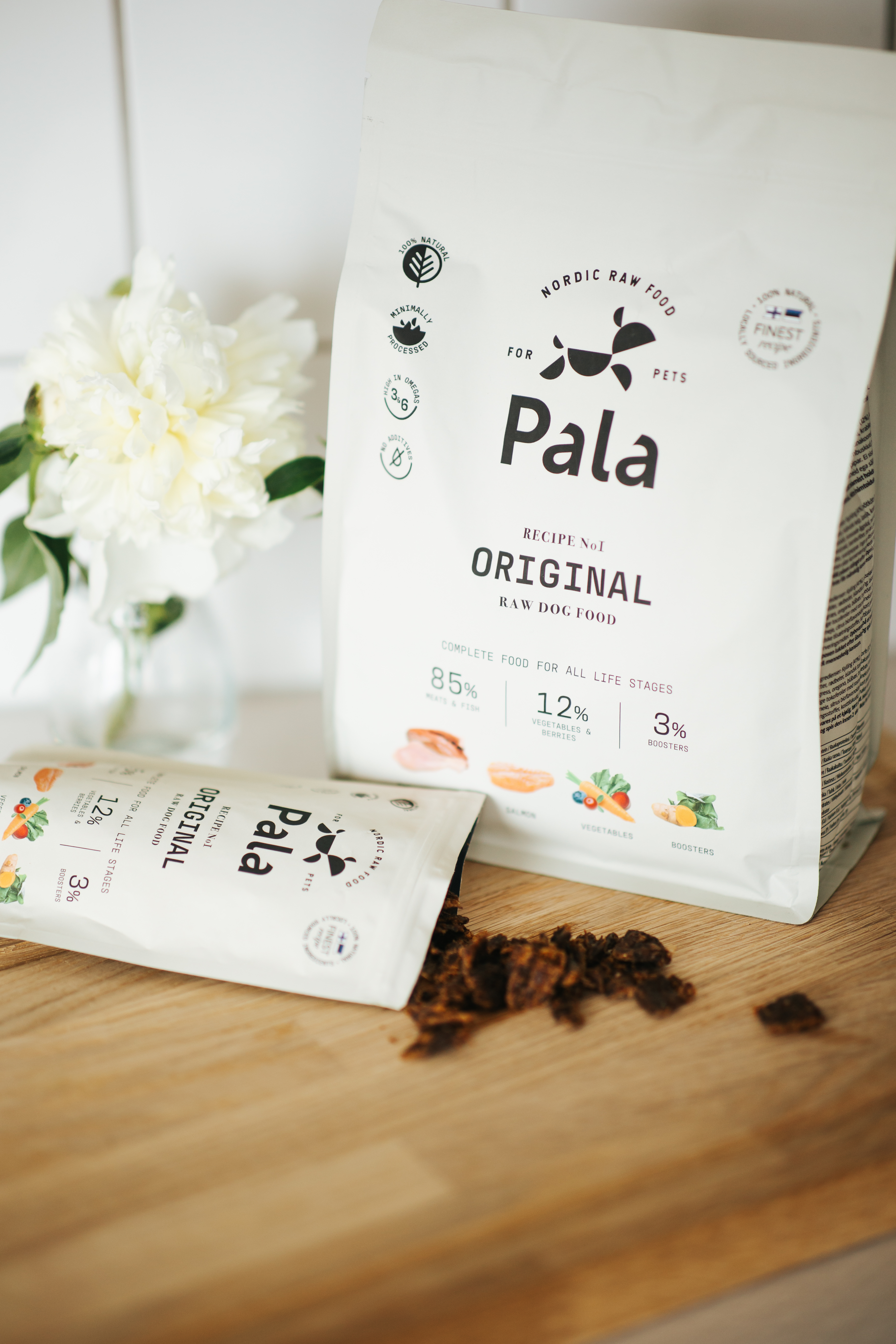 Pala Recept #1 - Nöt, kyckling & lax 100 g - 2