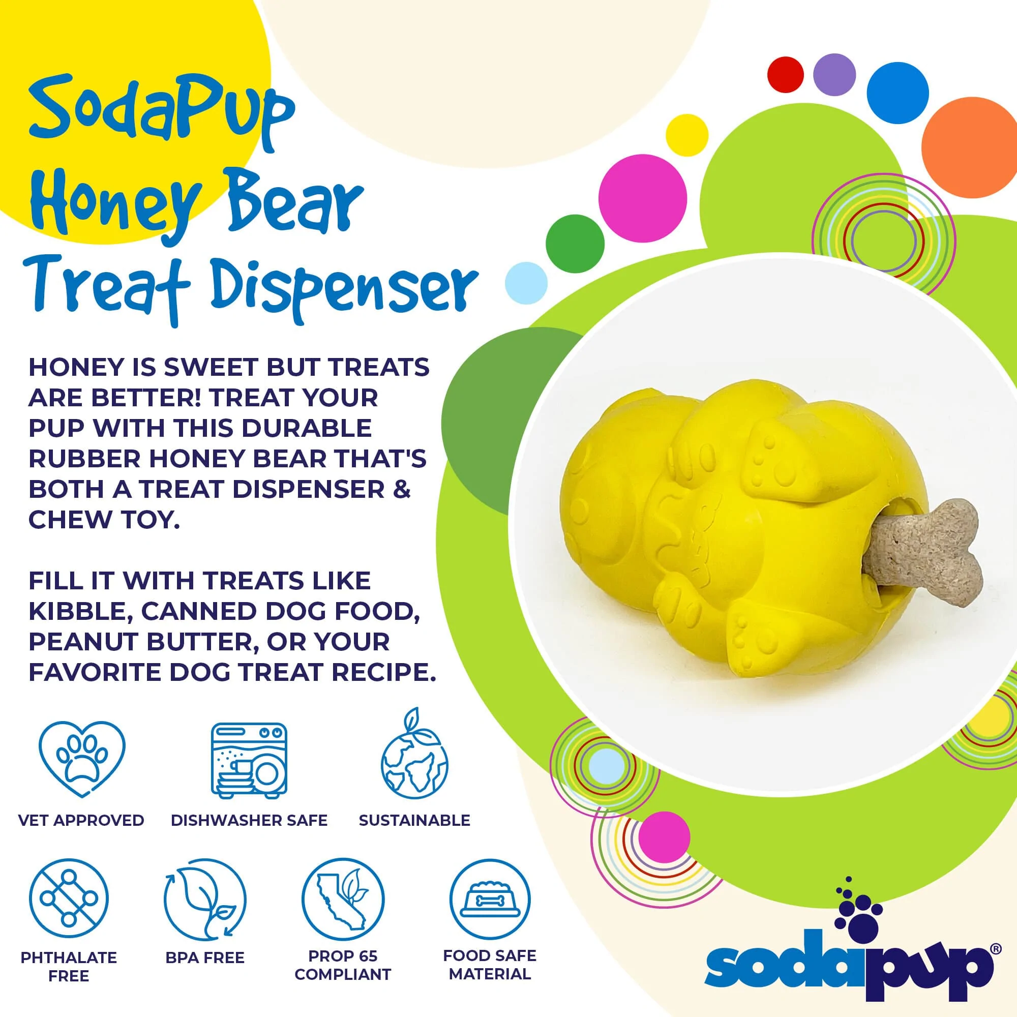 Sodapup Honey Bear Large - 6
