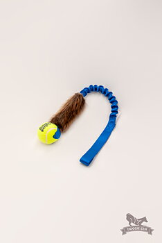 Bungee Beaver Tug L with KONG Air Squeaker Ball