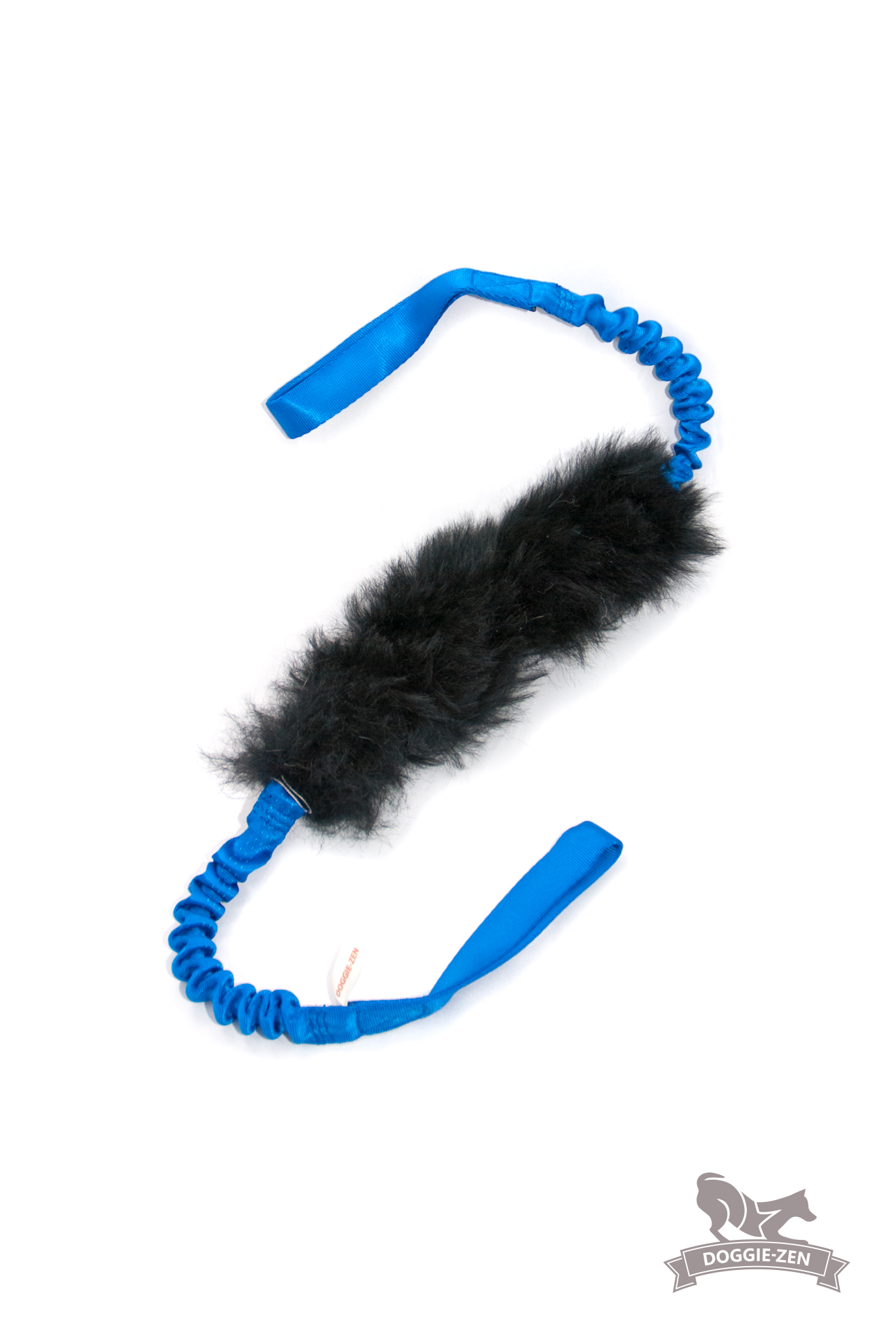 Two-Handled Bungee Sheepskin Tug - 2