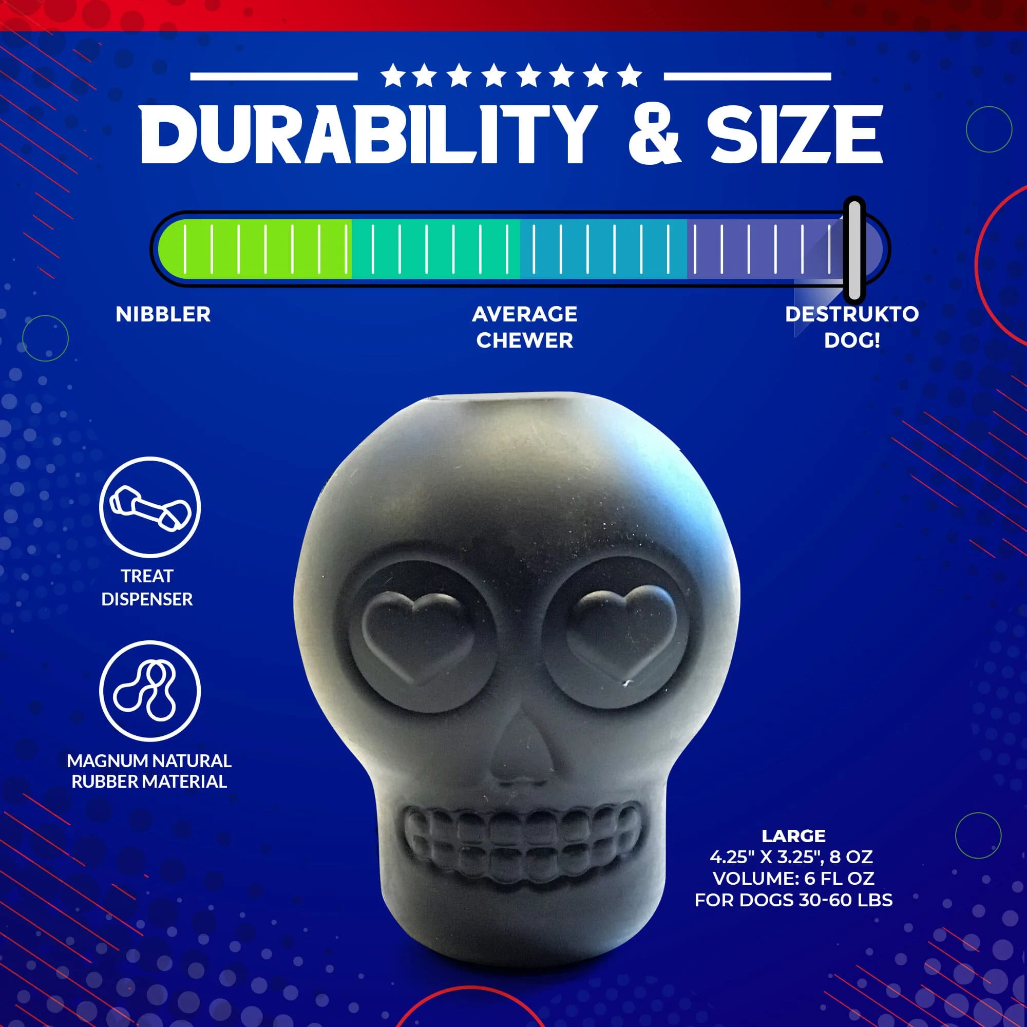 Sodapup Sugar Skull Large - 6