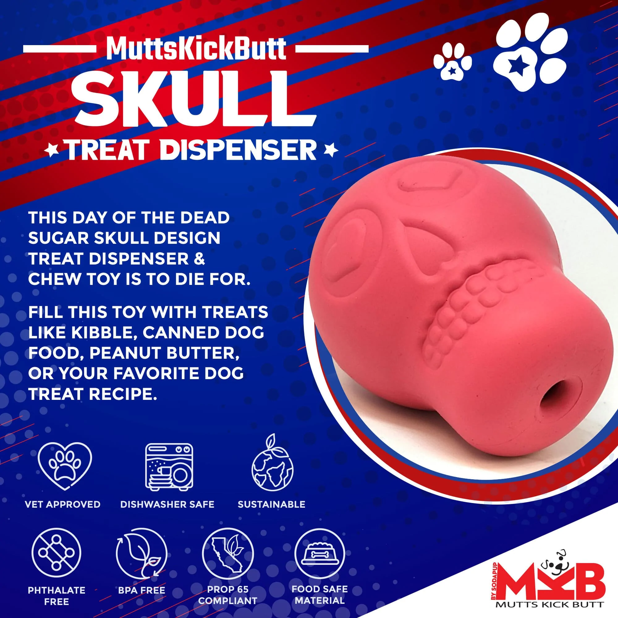 Sodapup Sugar Skull Large - 3