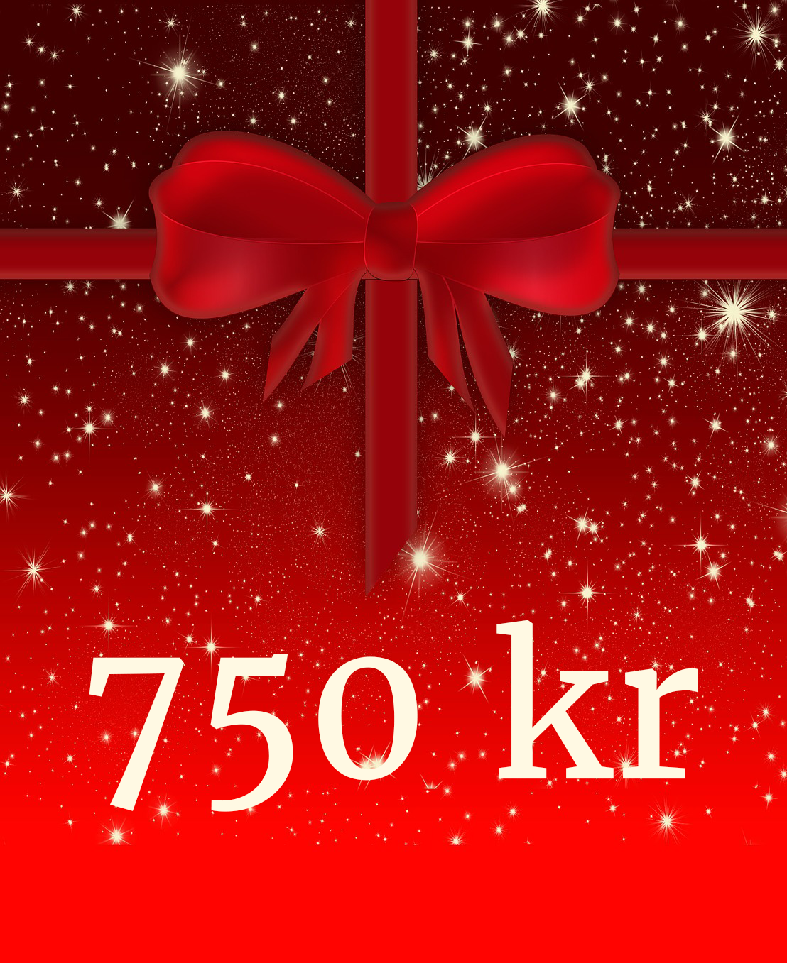 Presentkort 750 kr