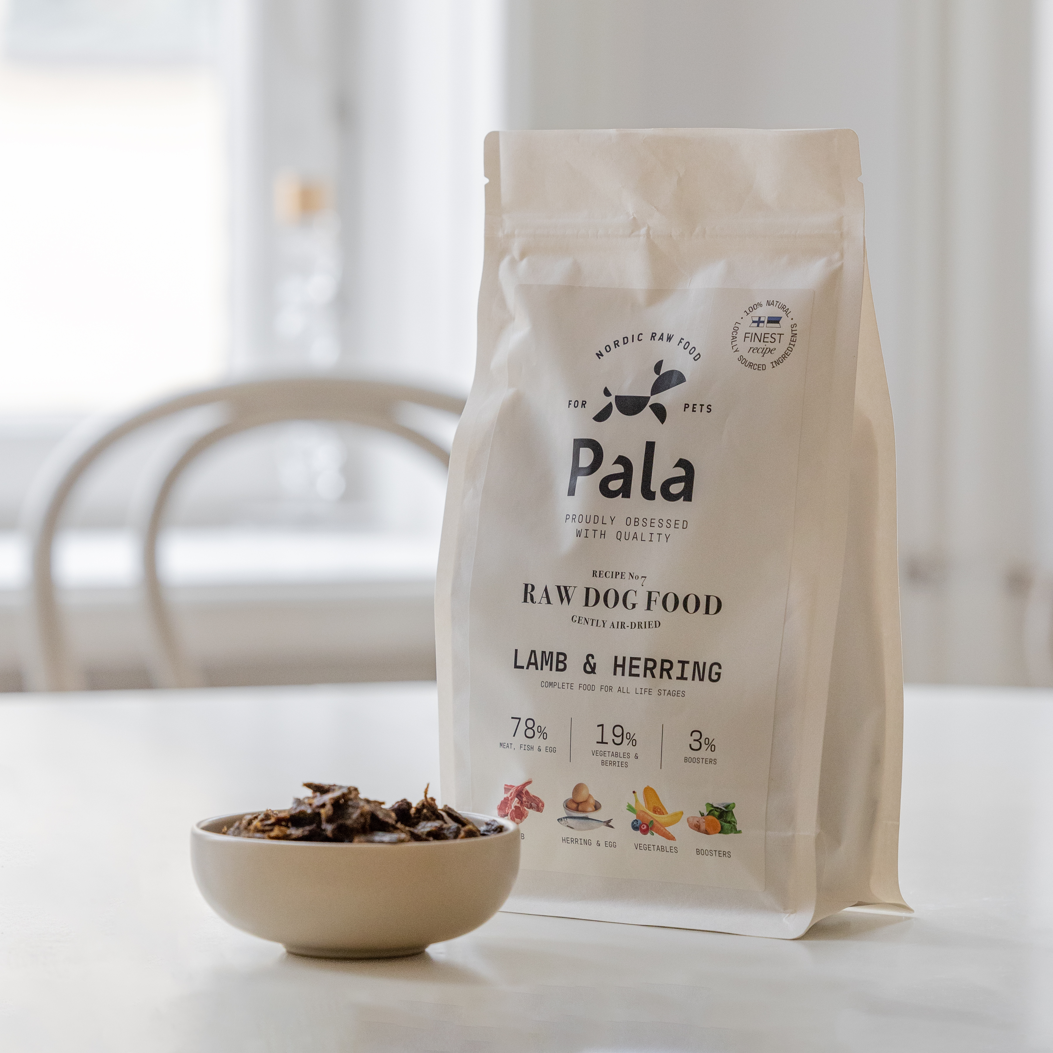 Pala Recipe #4 - Lamb & Herring 1 kg - 3