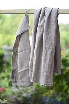 Handduk från Lovely Linen natur 