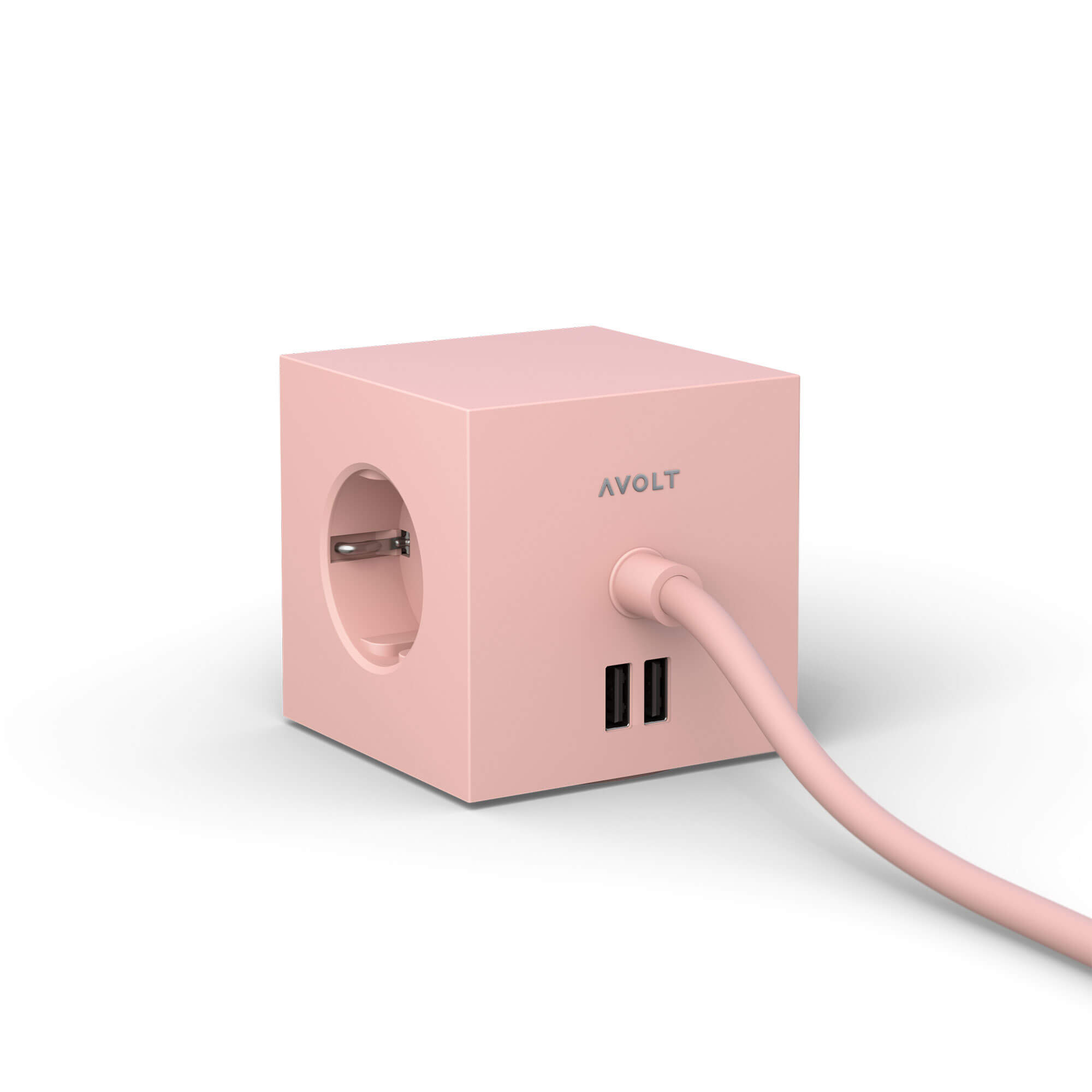 Square 1, Old Pink med USB, från Avolt - 4