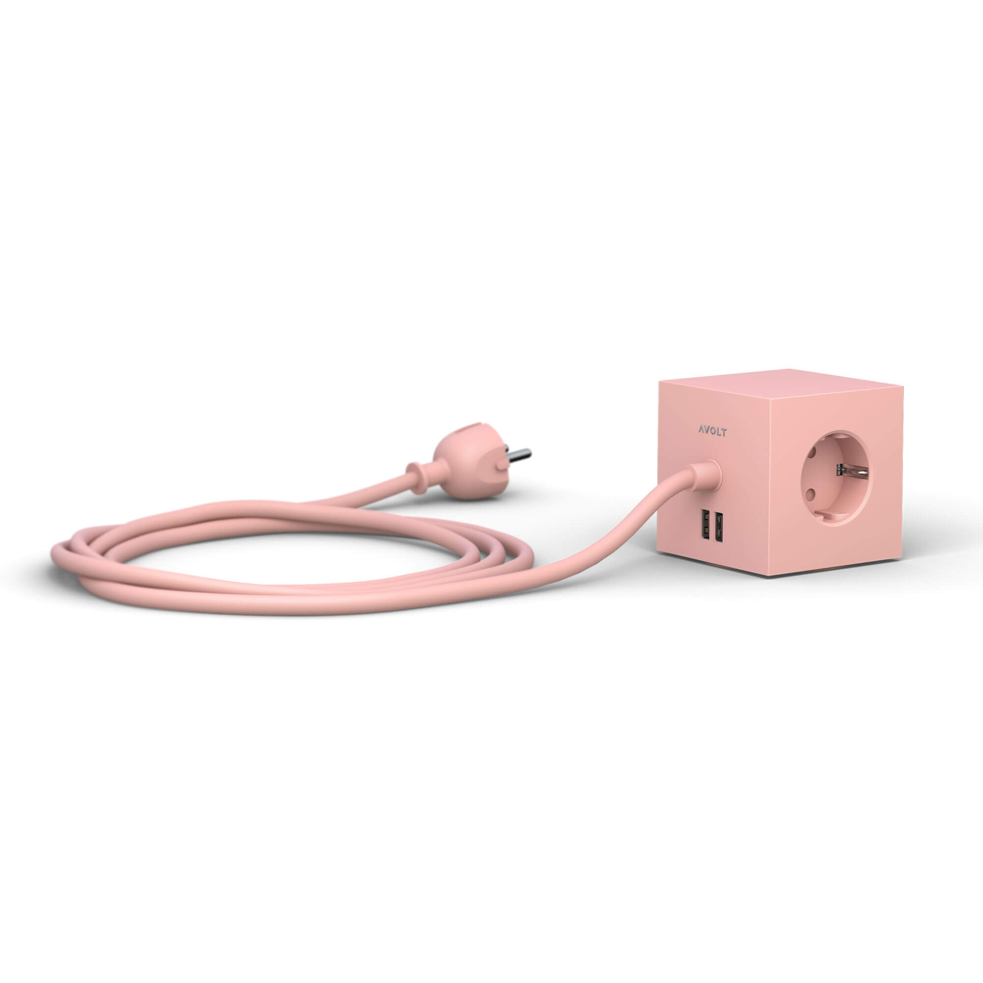Square 1, Old Pink med USB, från Avolt - 2