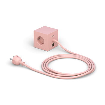 Square 1, Old Pink med USB, från Avolt