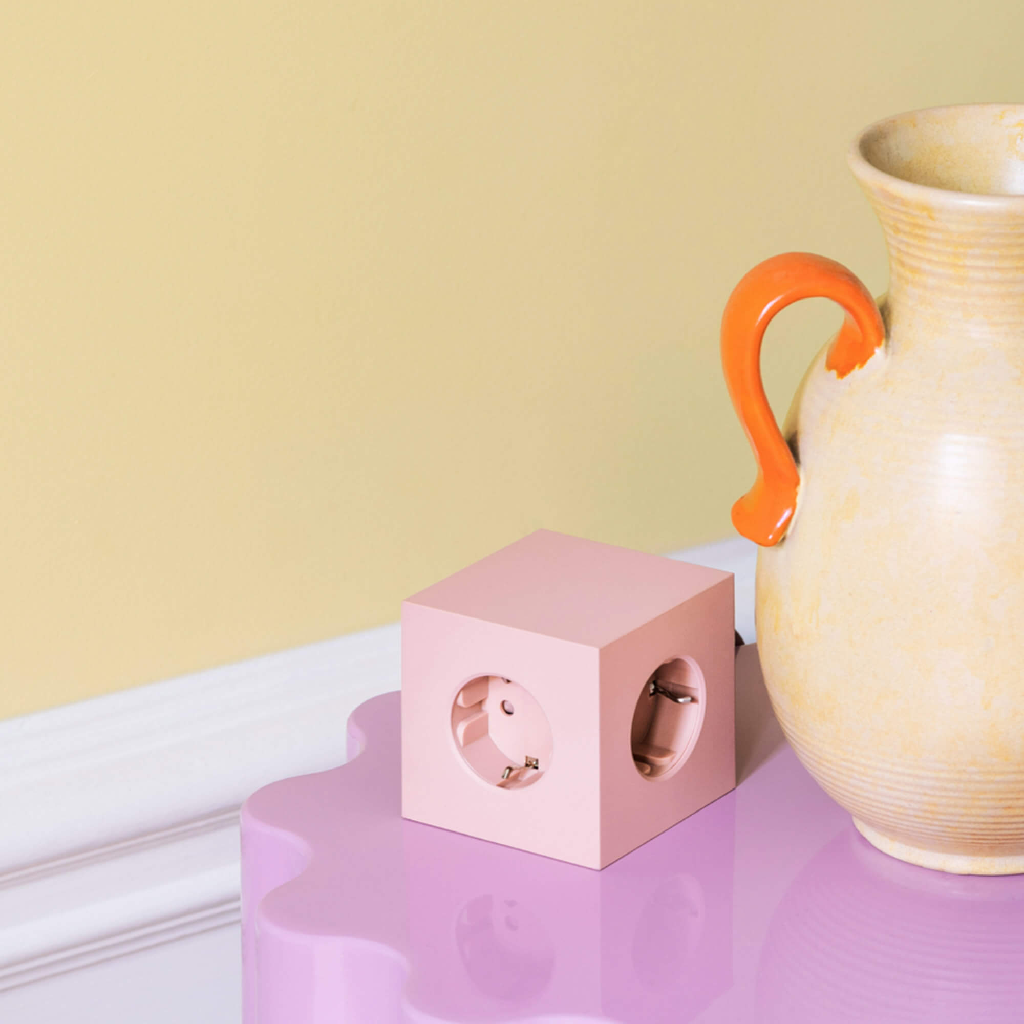 Square 1, Old Pink med USB, från Avolt - 5