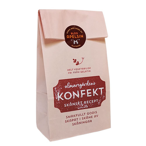 Blodapelsinkonfekt, från Almaregården