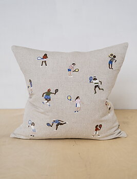 Kuddfodral Tennis broderad, Fine Little Day