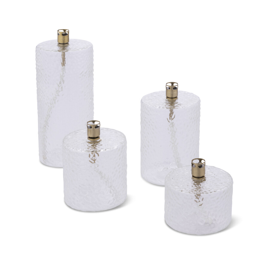 Oljelampa cylinder L Hammered, Peri Living - 2