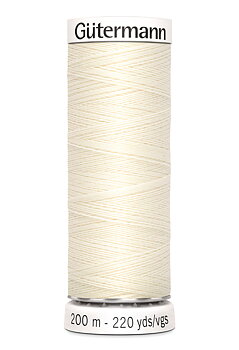 Sytråd, nr.001, 200m, från Gutermann