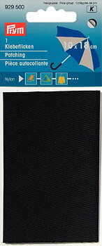 Lagningslapp Nylon svart, Prym