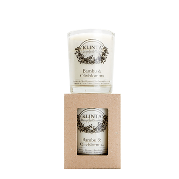 Massage & Doftljus, Bambu & Olivblomma S, från Klinta