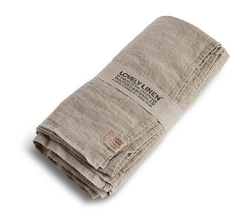 Bordsduk i linne natur, Lovely linen från Kardelen