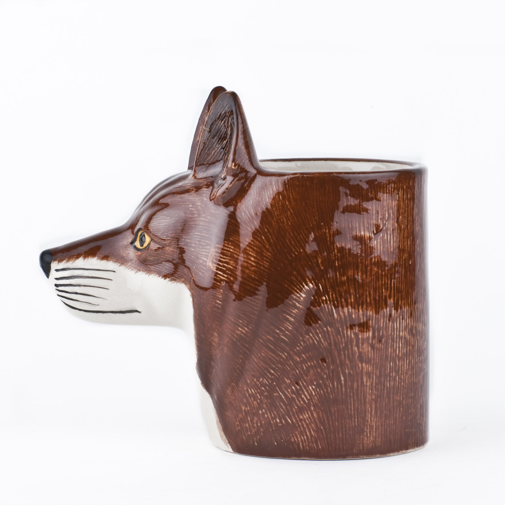 Pennkopp Fox, Handmålat stengods - 3