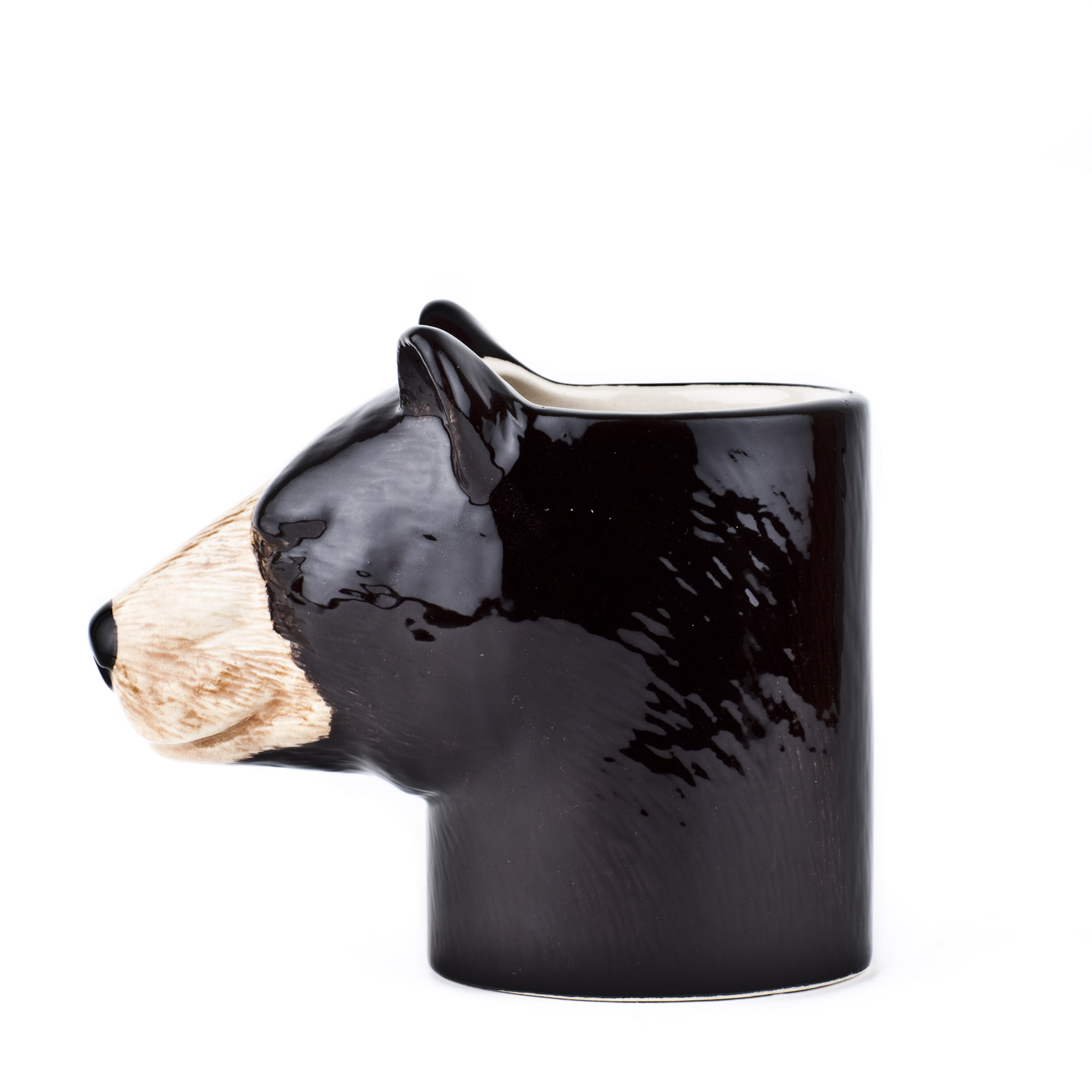 Pennkopp Black Bear, Handmålat stengods - 3