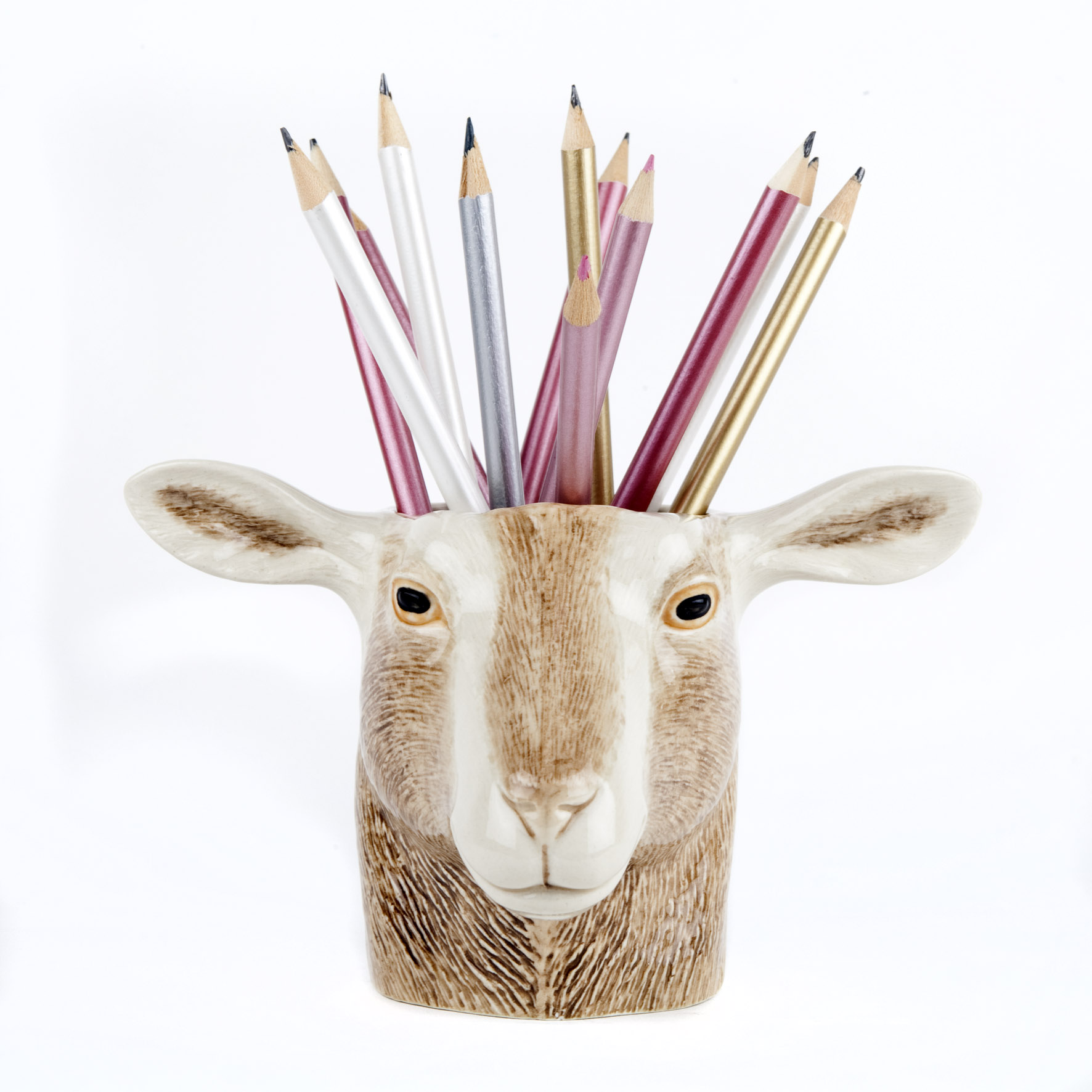 Pennkopp Goat, Handmålat stengods