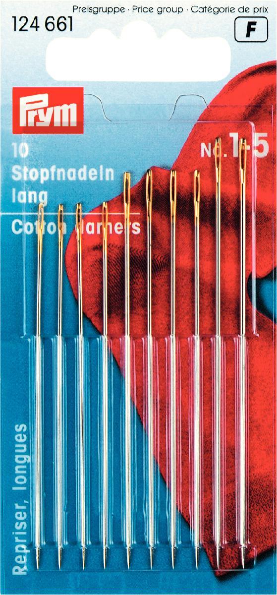 Stoppnålar, Långa, Nr 1-5, från Prym