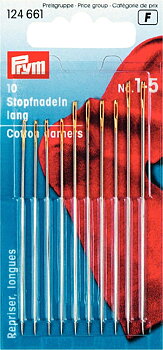 Stoppnålar, Långa, Nr 1-5, från Prym