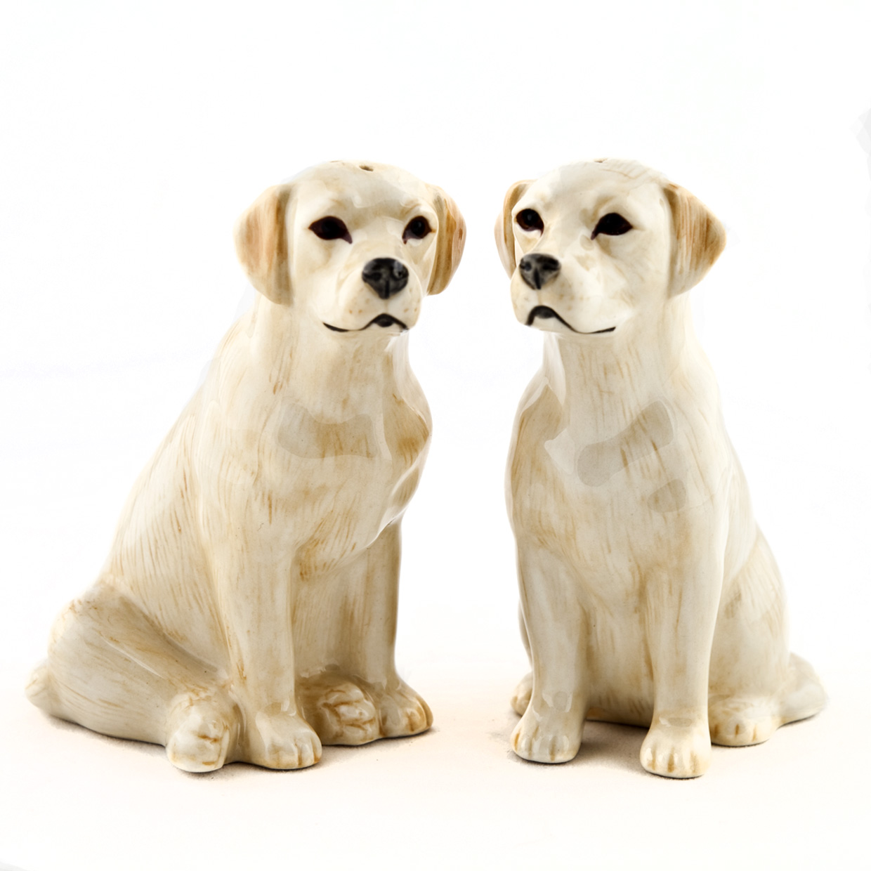 Salt & peppar Labrador Gold, handmålat stengods - 2