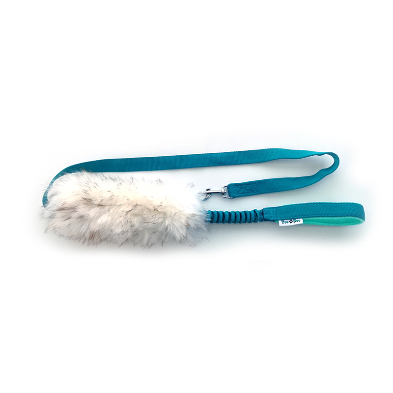 Tug leash with sheepskin - 4