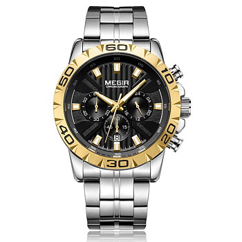 Megir Split Second Gold Black