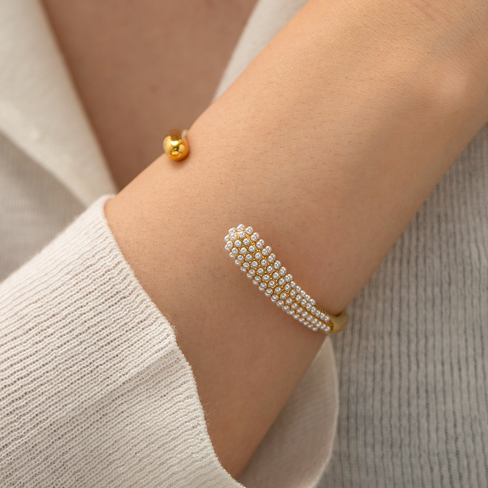 Céleste Bangle Capucine 18K Gold - 3