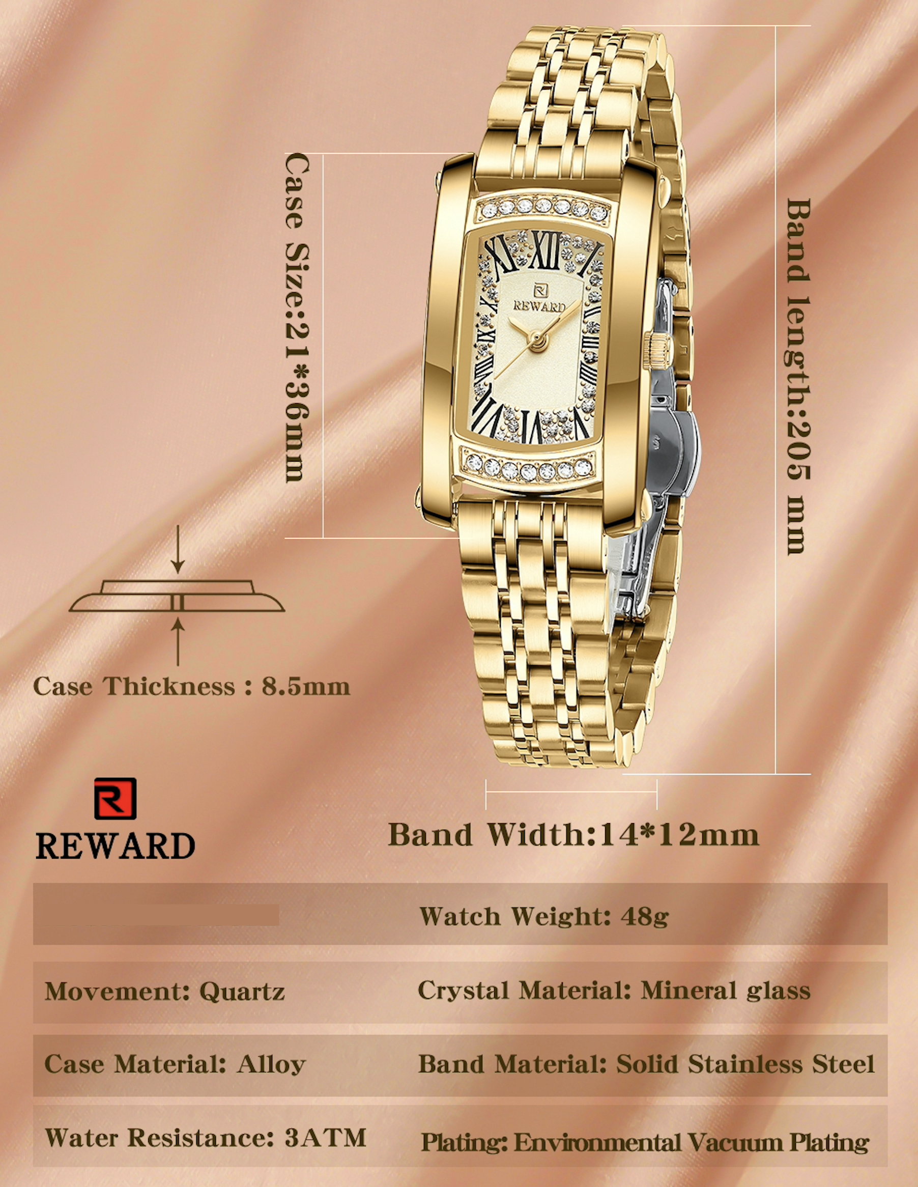 Reward Positano Rose Gold - 7