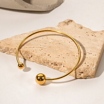 Céleste Bangle Églantine 18K Gold