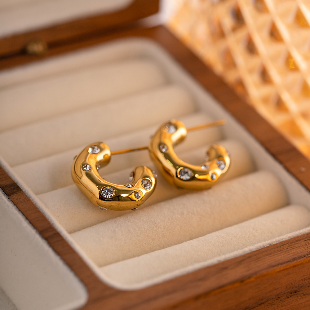 Céleste Earrings Félicité 18K Gold - 4