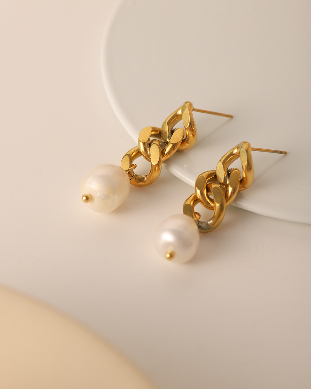 Céleste Earrings Flore 18K Gold - 4