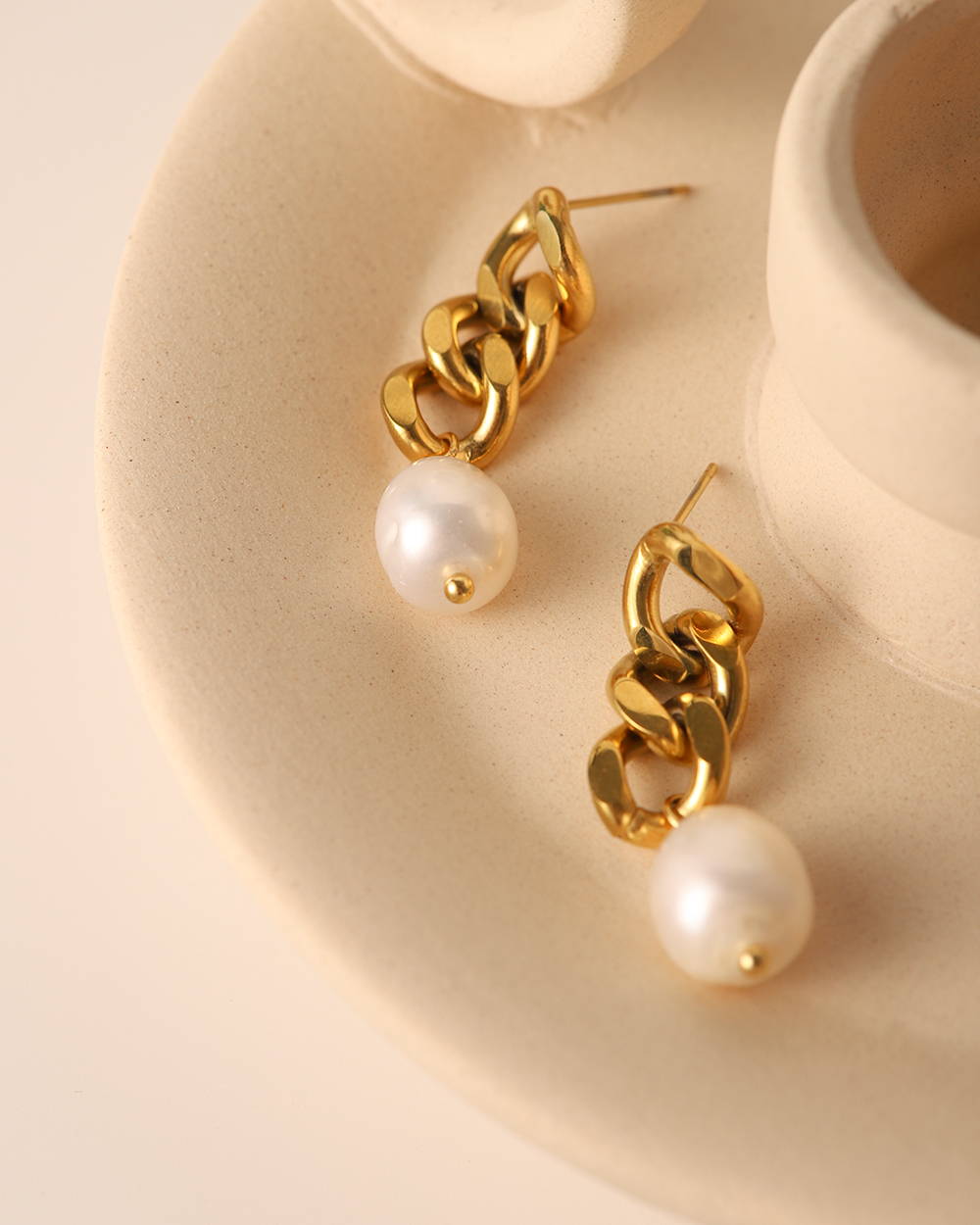 Céleste Earrings Flore 18K Gold - 5