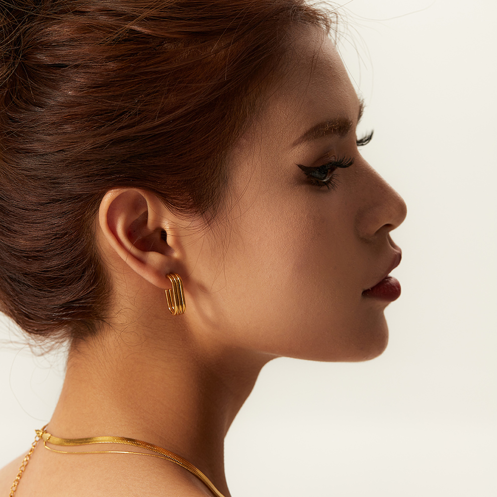Céleste Earrings Jeanette 18K Gold - 4