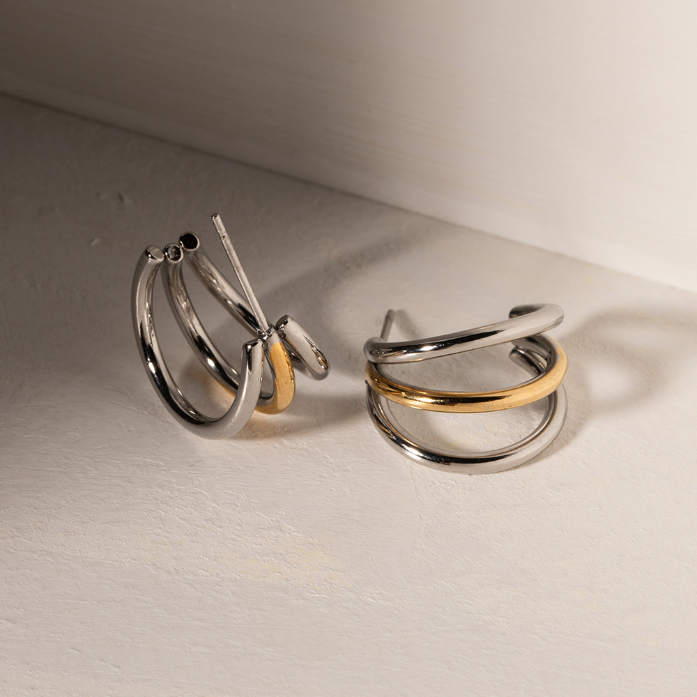 Céleste Earrings Laetitia 18K Gold - 3