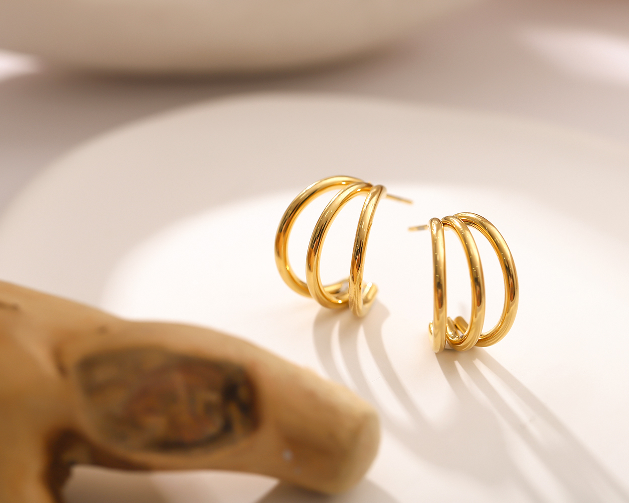 Céleste Earrings Léna 18K Gold - 3