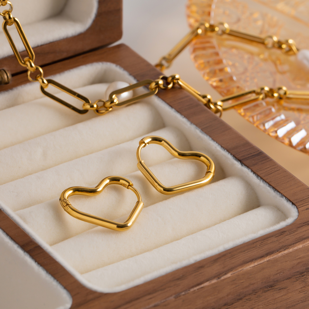 Céleste Earrings Lila 18K Gold - 4