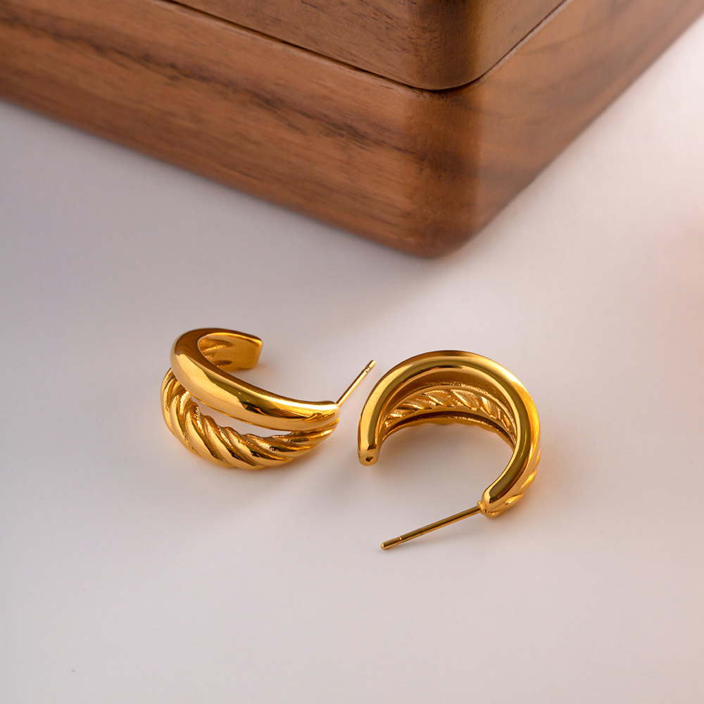 Céleste Earrings Lucienne 18K Gold - 6