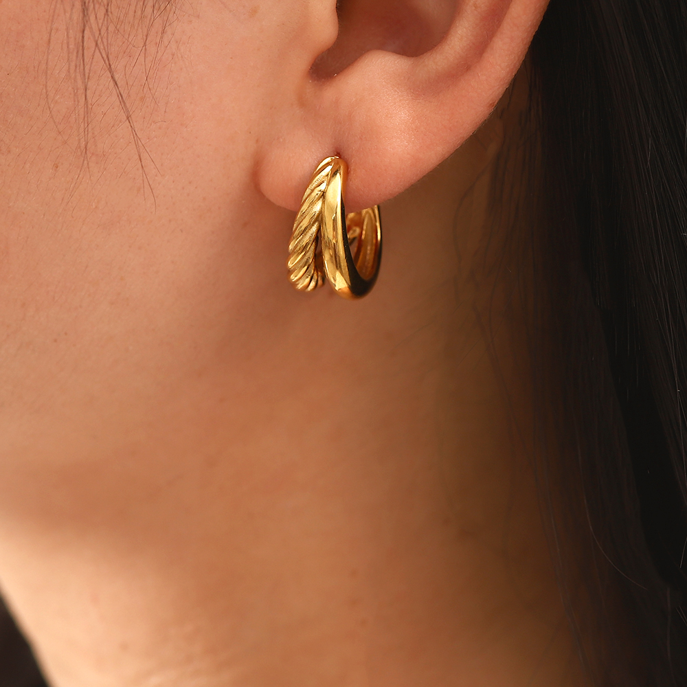 Céleste Earrings Lucienne 18K Gold - 4