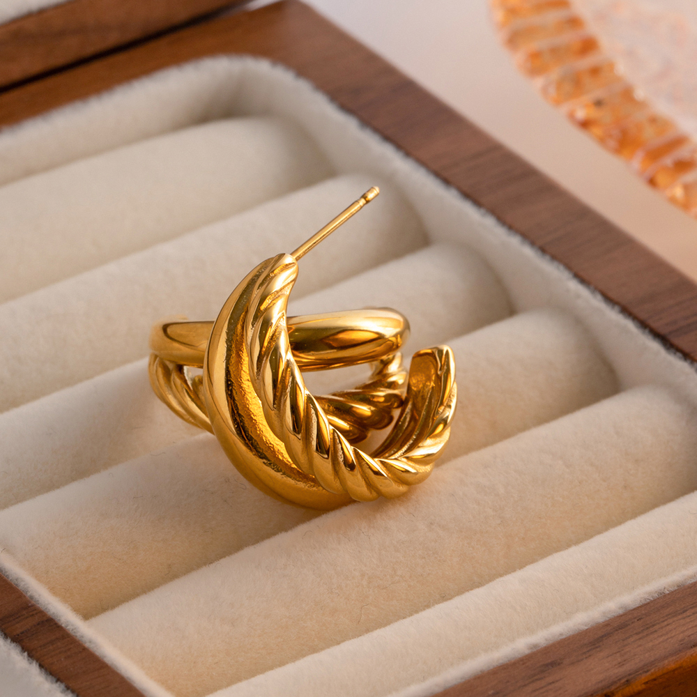 Céleste Earrings Lucienne 18K Gold - 5