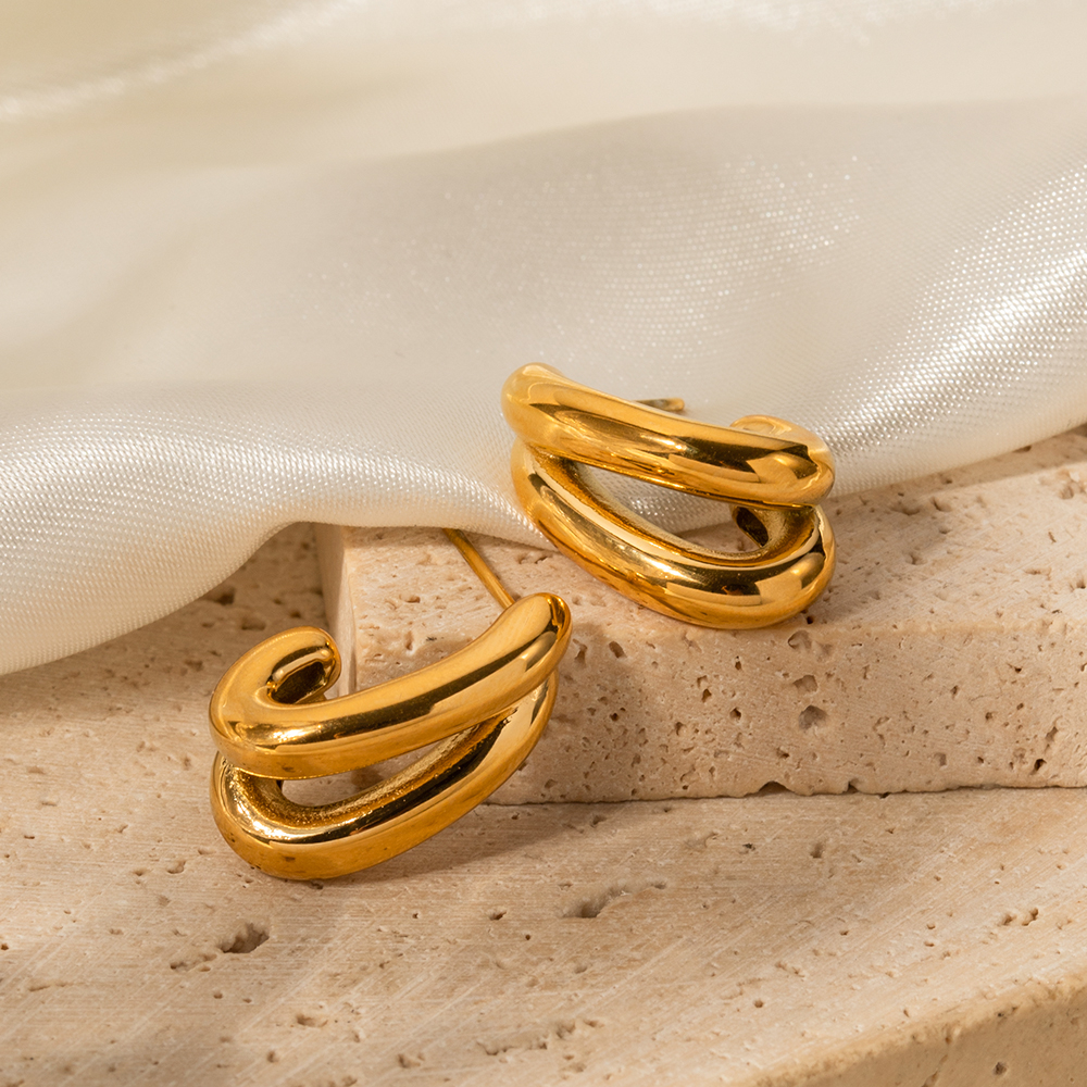 Céleste Earrings Mélisande 18K Gold - 3