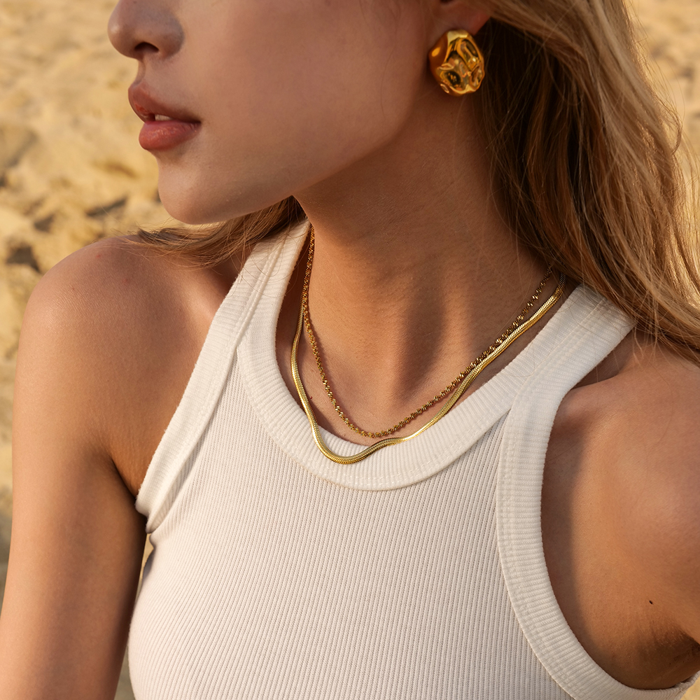 Céleste Earrings Morgane 18K Gold - 3