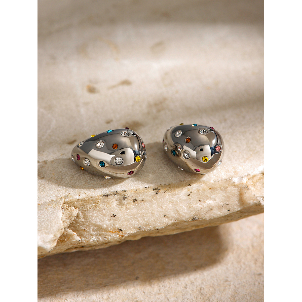 Céleste Earrings Renée Silver - 2