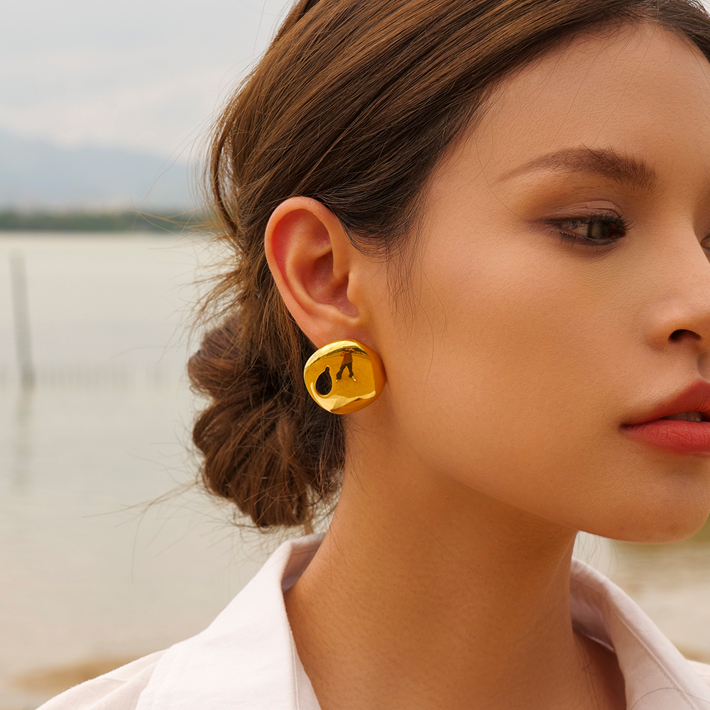 Céleste Earrings Sylvie 18K Gold - 2
