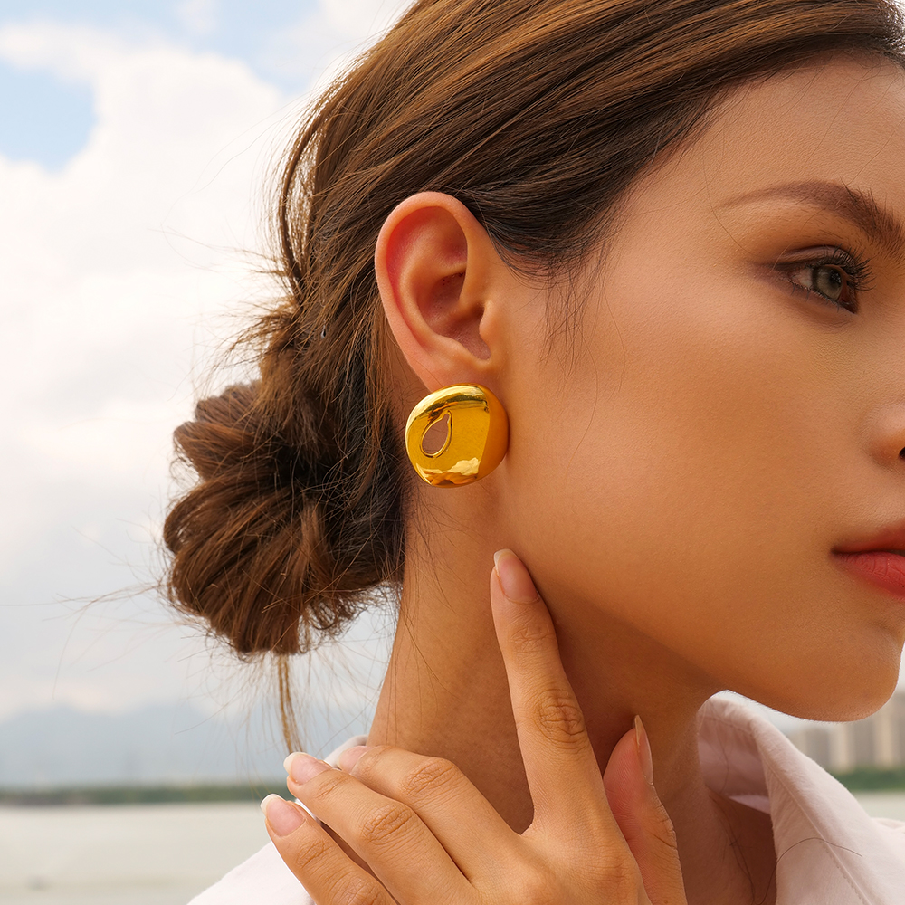 Céleste Earrings Sylvie 18K Gold - 5