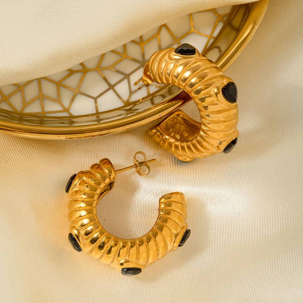 Céleste Earrings Annette 18K Gold - 2