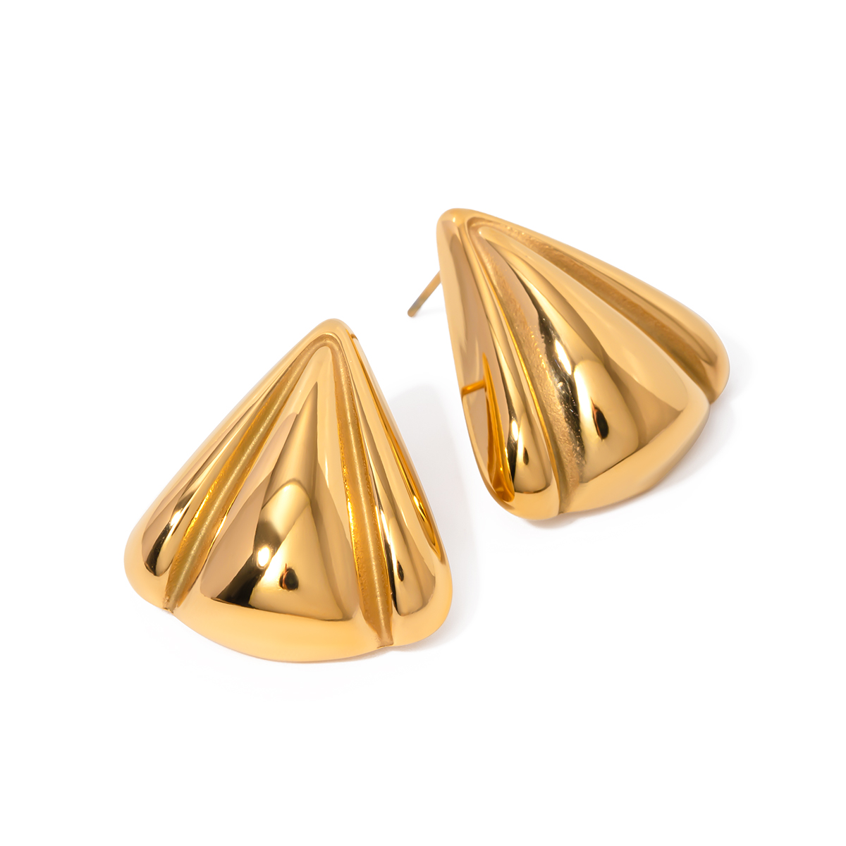 Céleste Earrings Esméralda 18K Gold